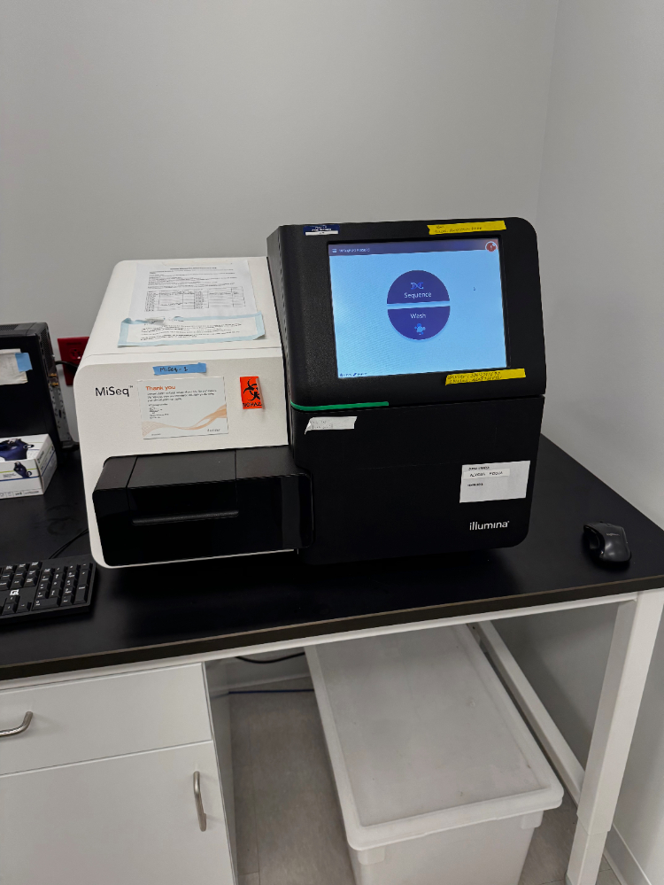 Image of Illumina MiSeq Gene Sequencing System